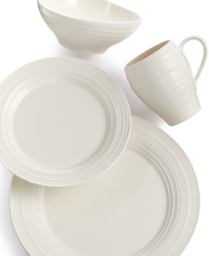 Mikasa Dinnerware Swirl Round 4 Piece Place Setting