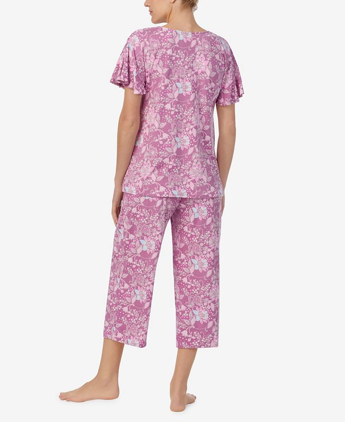 Ellen Tracy Women's Short Sleeve 2 Piece Pajama Set - Macy's