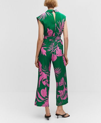 Macys green sales jumpsuit