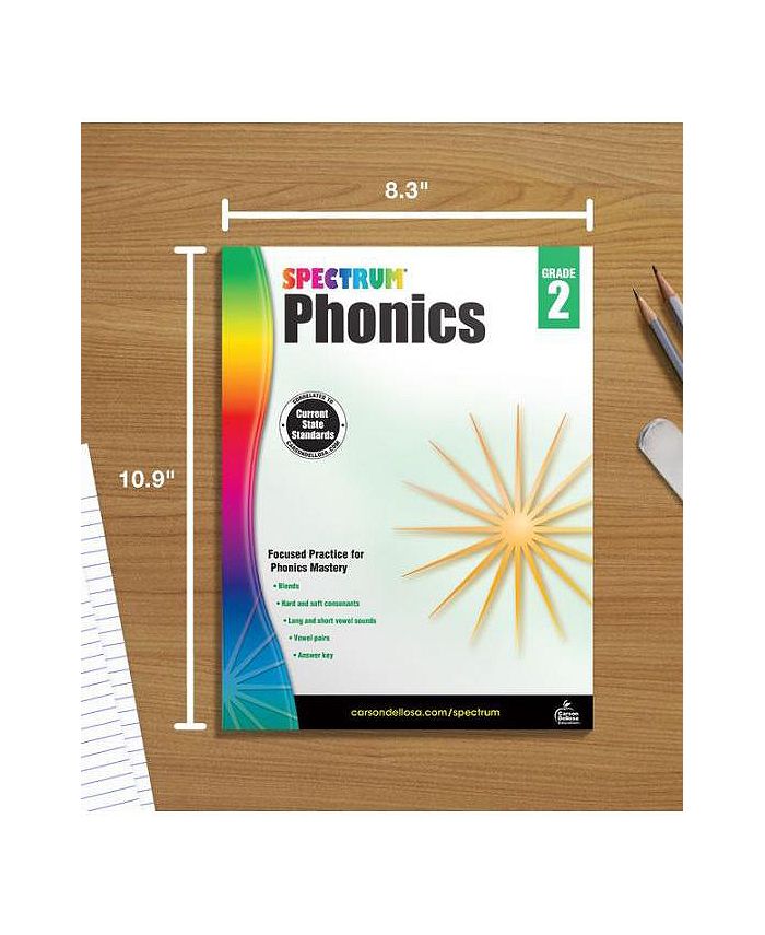 Barnes & Noble Spectrum Phonics, Grade 2 by Spectrum Compiler Macy's