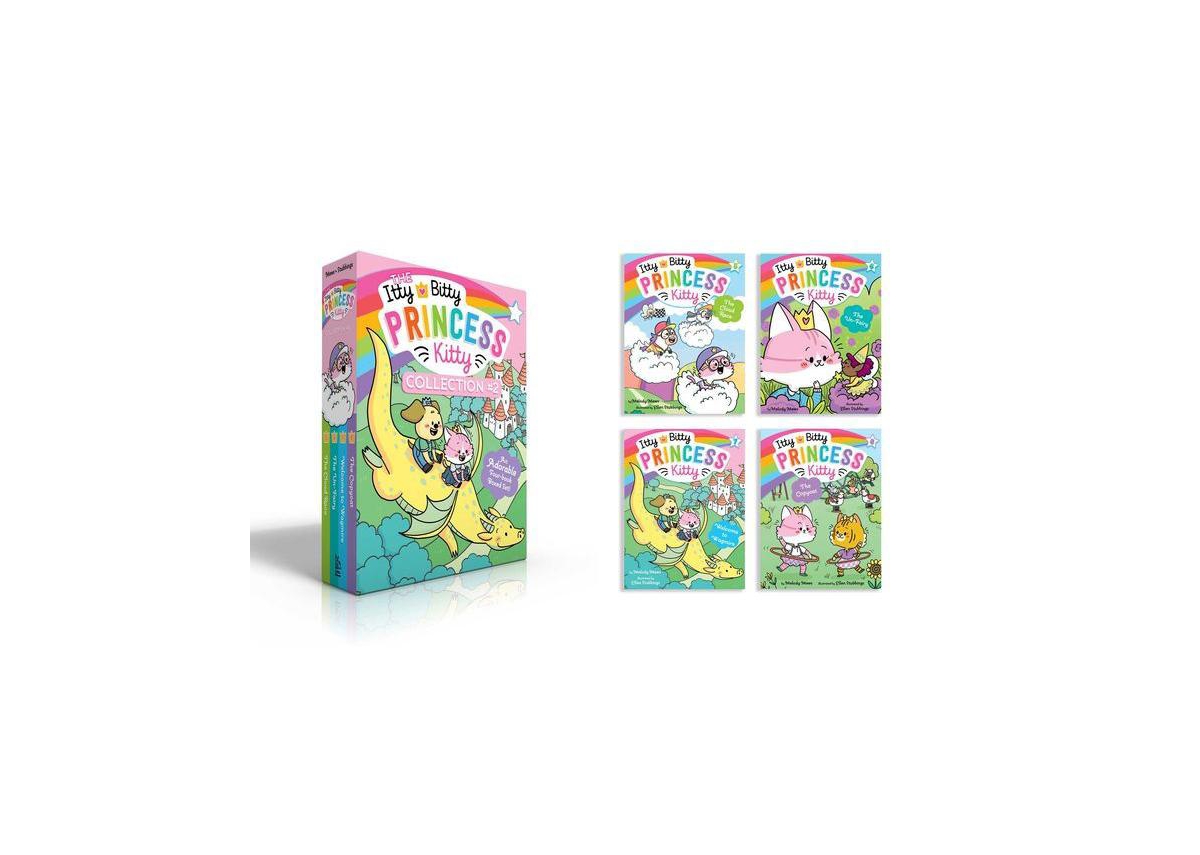 The Itty Bitty Princess Kitty Collection 2 Boxed Set - The Cloud Race, The Un-Fairy, Welcome to Wagmire, The Copycat by Melody Mews