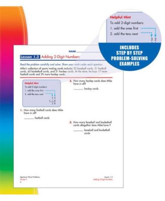 Word Problems, Grade 3 by Spectrum Compiler