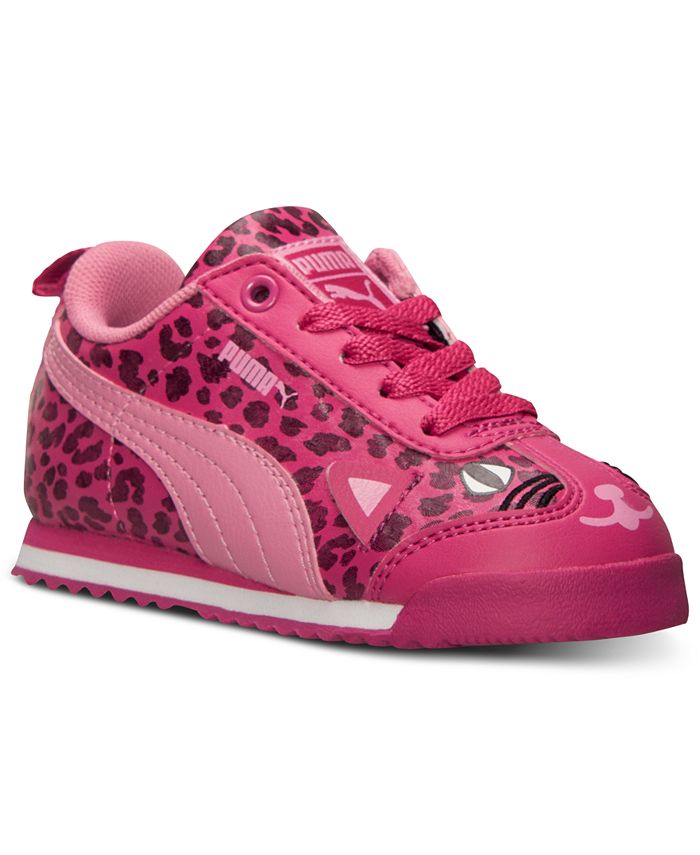 Puma Toddler Girls' Roma SL Animal Casual Sneakers from Finish Line