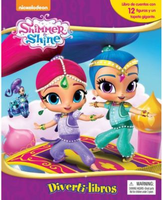 Nick Shimmer Shine My Busy Book Espanol by Phidal - Macy's