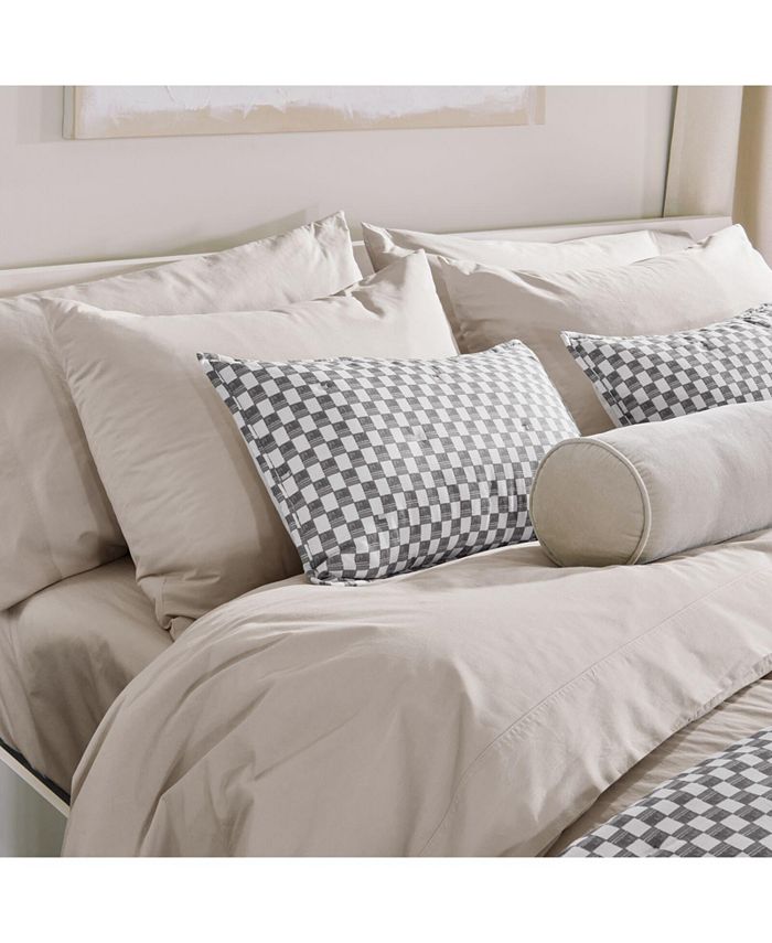 Nate Home by Nate Berkus 200TC Cotton Percale Sheet Set Queen, 4