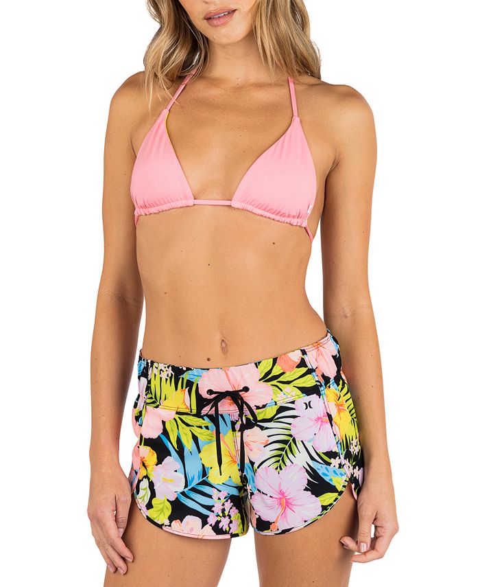 Hurley Juniors' Reversible TieBack Bikini Top & Sunset District