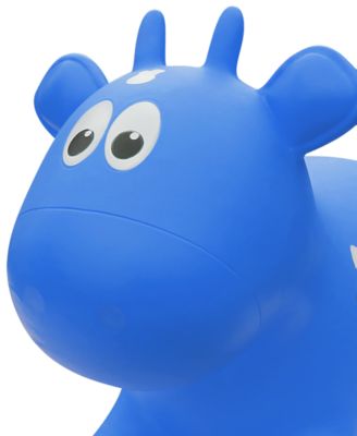 Farm Hoppers Cow Ride-On Toddler Inflatable Bounce Toy