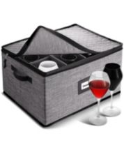 Storage boxes best sale for crystal stemware