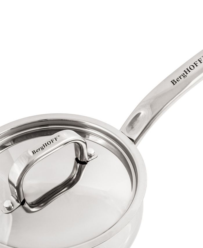BergHOFF Belly 18/10 Stainless Steel 1.5 Quart Sauce Pan with Lid Macy's