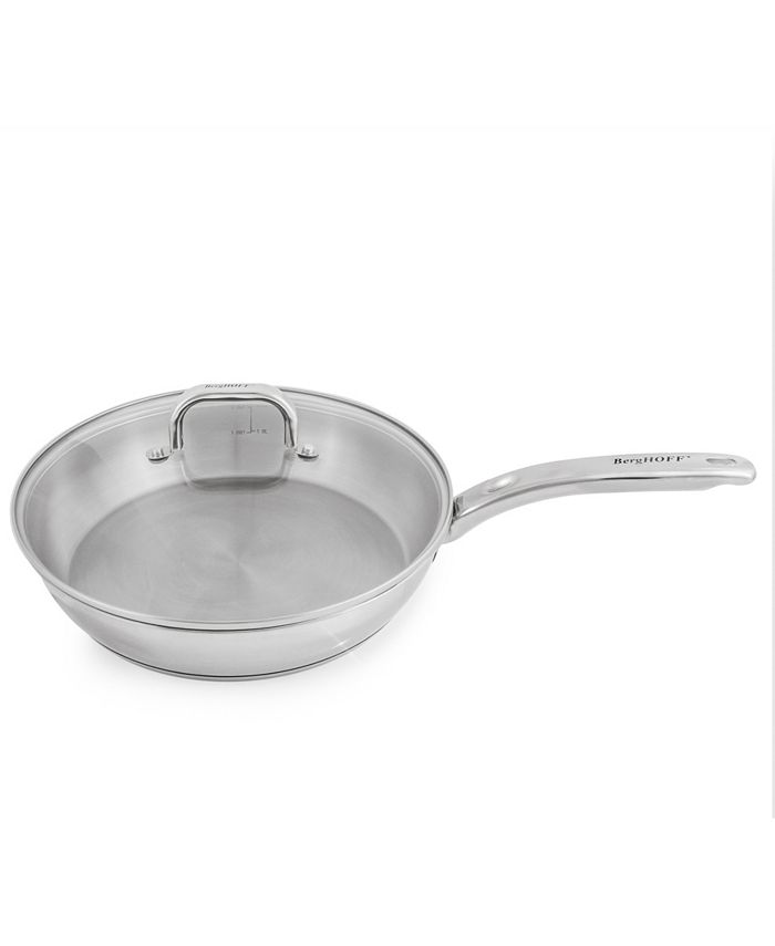 BergHOFF Professional 18/10 Stainless Steel Tri-Ply 10 Fry Pan