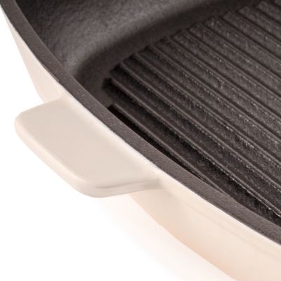 Cast Iron Grill Pan with Slotted Steak Press – Neo Collection, 11", 2-Piece Set