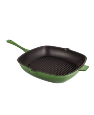 Neo 4pc Cast Iron Cookware Set, Fry Pan, Grill Pan & Round Dutch Oven