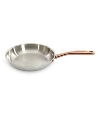 Ouro Gold 5pc 18/10 Stainless Steel Starter Set, SS Lids, Rose Gold Handles