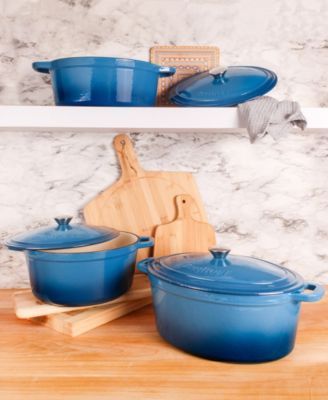 Neo 4pc Cast Iron Cookware Set, 5qt. & 8qt.