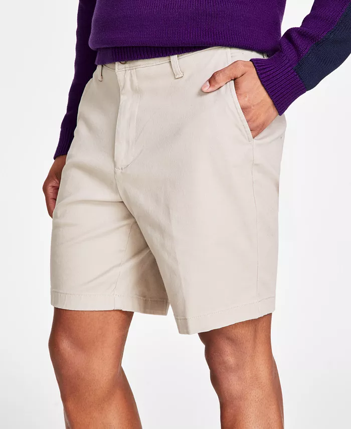 Classic-Fit 8.5” Stretch Chino Flat-Front Deck Short - thumbnail 4