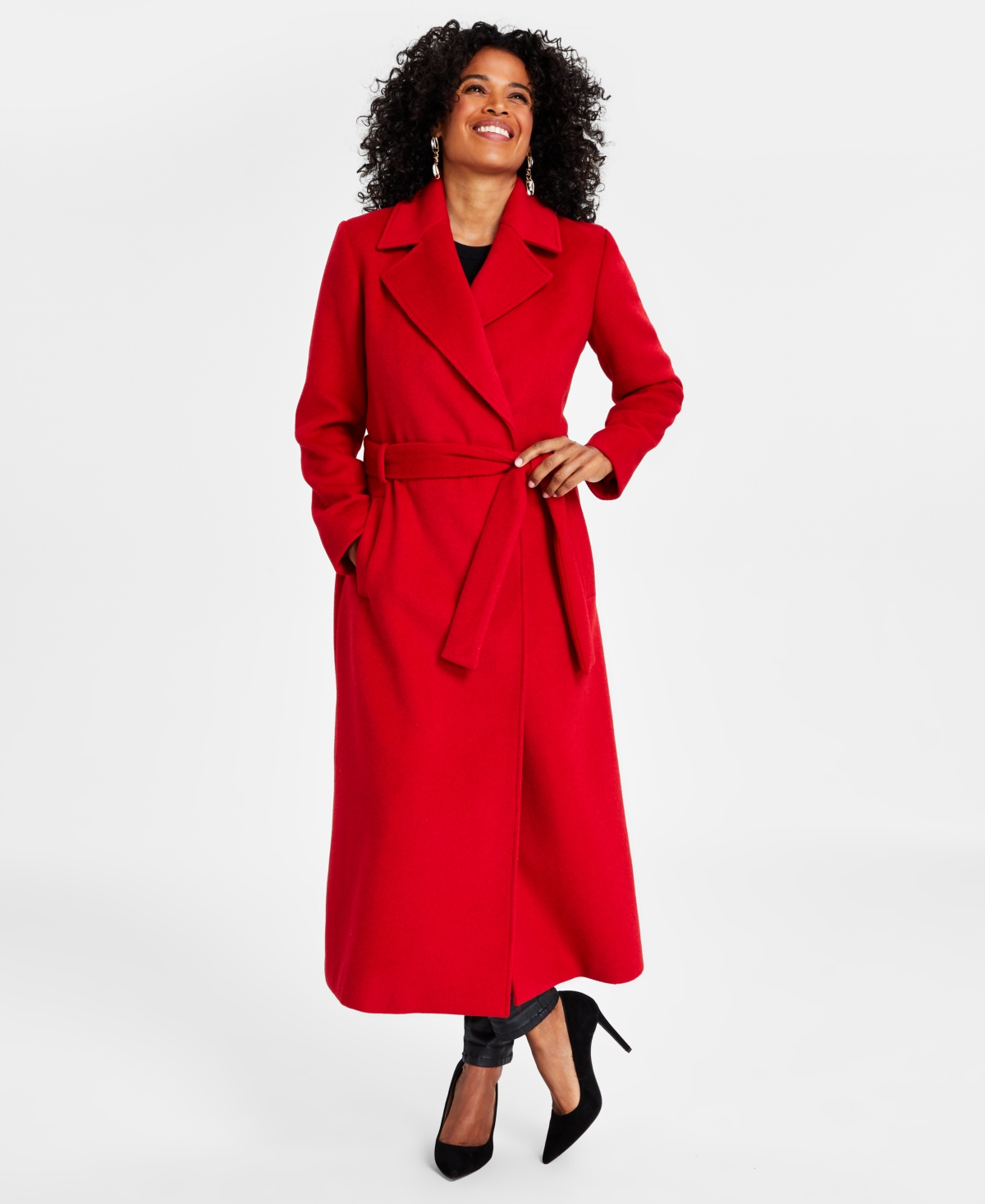 Womens wool coats at macys hot sale