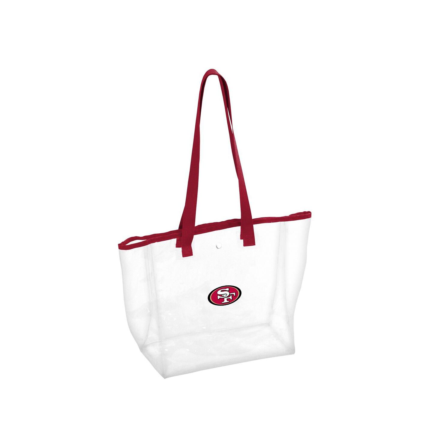 Женская сумка Logo Brands San Francisco 49ers Stadium Clear Tote — фото 1