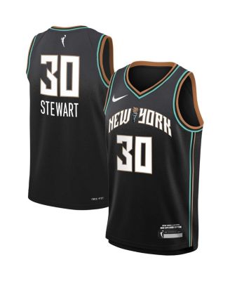 Big Boys and Girls Breanna Stewart Black New York Liberty Swingman Player Jersey - Explorer Edition