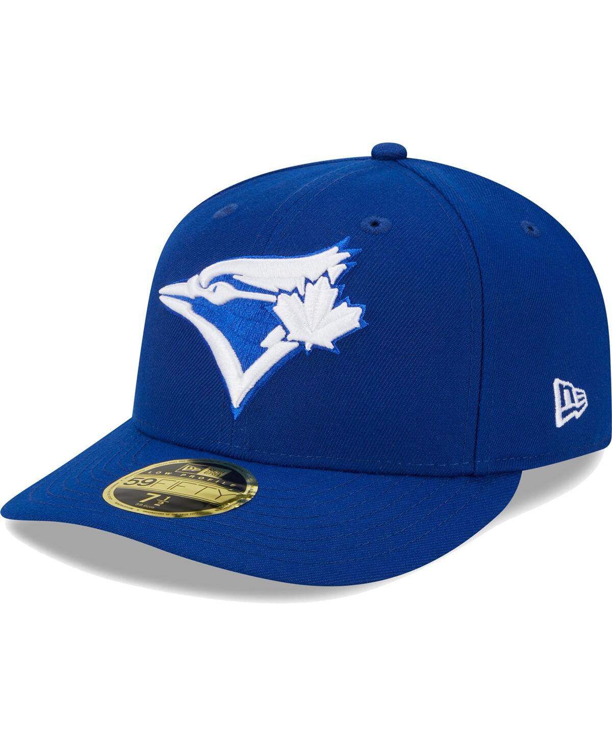 Shop New Era Men's  Royal Toronto Blue Jays White Logoâ Low Profile 59fifty Fitted Hat
