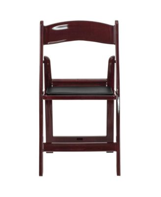 Folding Chair - Resin– 2 Pack 800Lb Weight Capacity Event Chair