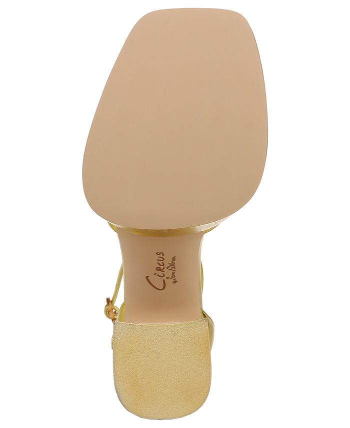 Circus NY by Sam Edelman Women's Bailey TwoPiece AnkleStrap Platform