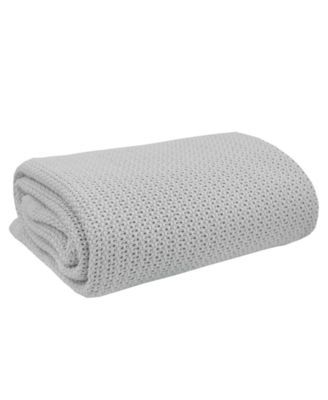 Baby Boys or Baby Girls Cotton Cellular Blanket
