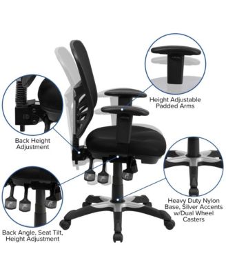 48" Wide Electric Adjustable Standing Desk & Ergonomic Office Chair