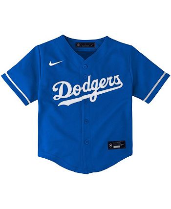 Preschool Nike Clayton Kershaw Royal Los Angeles Dodgers Player Name &  Number T-Shirt