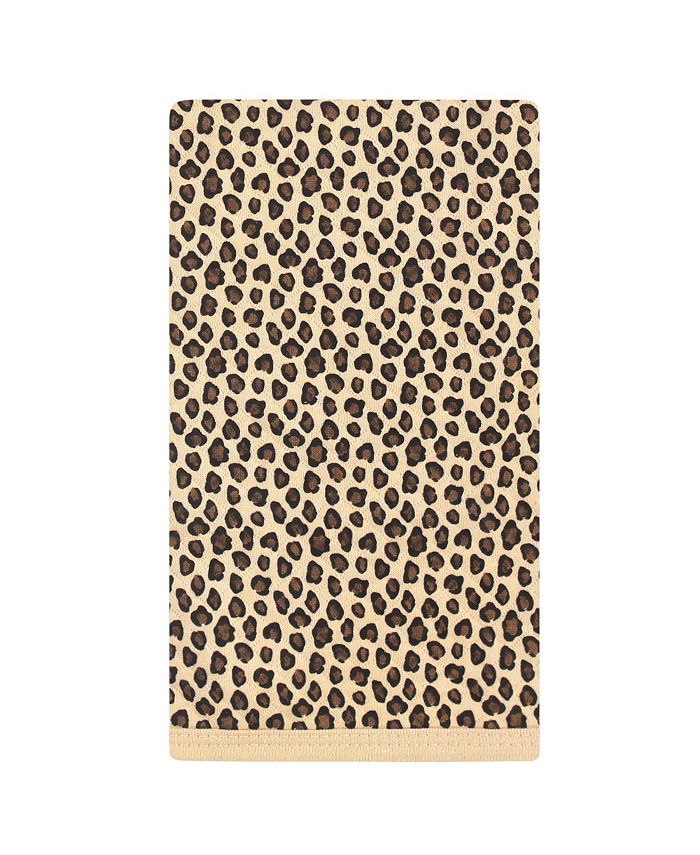 Hudson Baby Infant Girl Quilted Burp Cloths 10pk, Rose Leopard, One