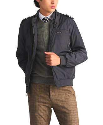 Men's Heavy Iconic Racer Quilted Lining Jacket (Slim Fit)