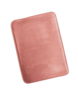 Ultra-Soft Plush Memory Foam Non-Slip Bath Rug, 17" x 24"