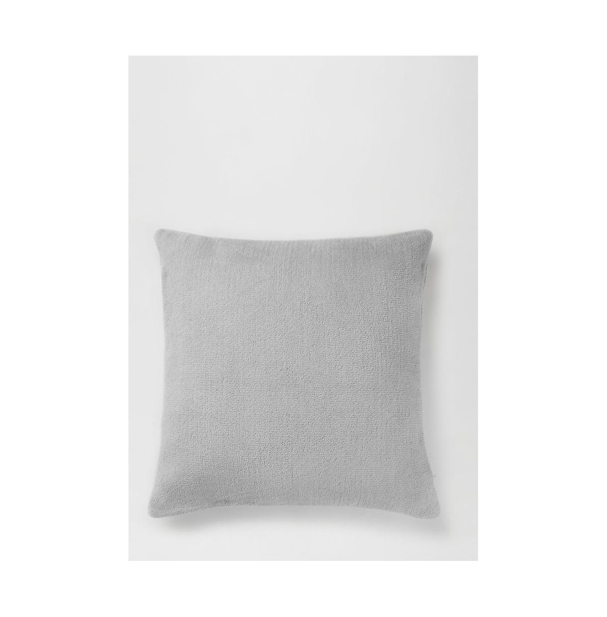 Sunday Citizen Snug Decorative Floor Pillow, 30" X 30" In Cloud Gray