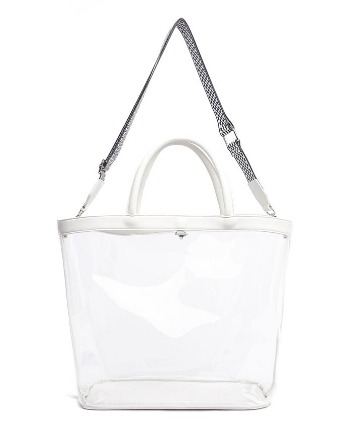 LIKE DREAMS No Filter Checkered Clear Tote - Macy's