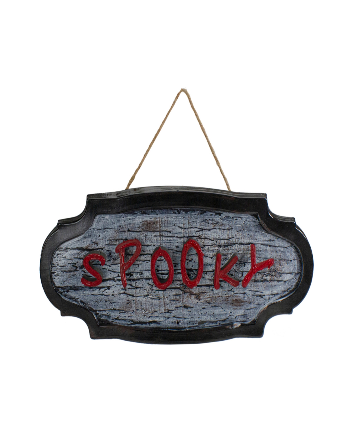 Northlight 20.5" Animated 'spooky' Halloween Sign In Gray