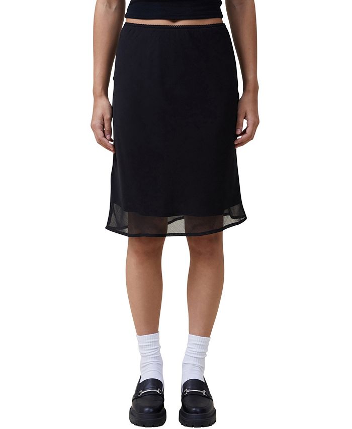 Cotton on cheap slip skirt