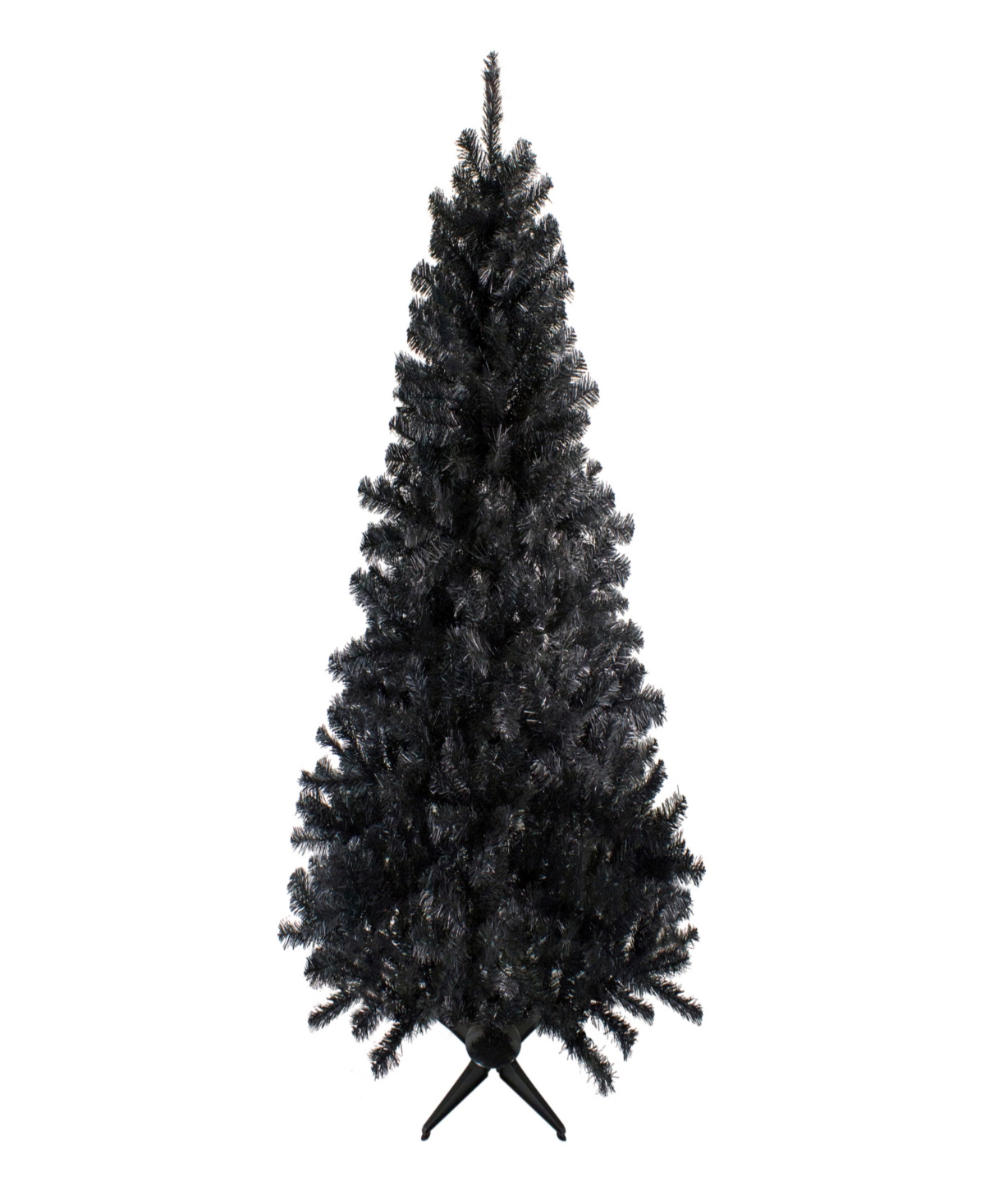 Northlight 7' Colorado Spruce Artificial Halloween Tree, Unlit In Black