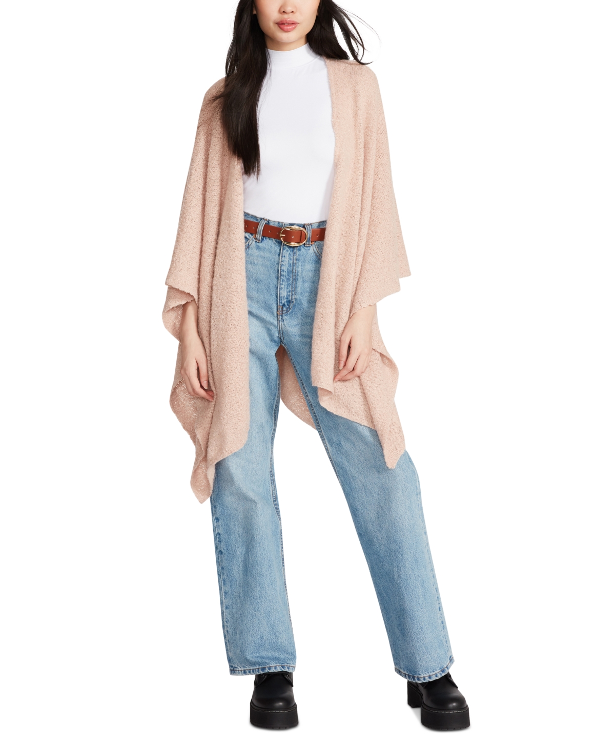 Steve madden poncho sweater new arrivals