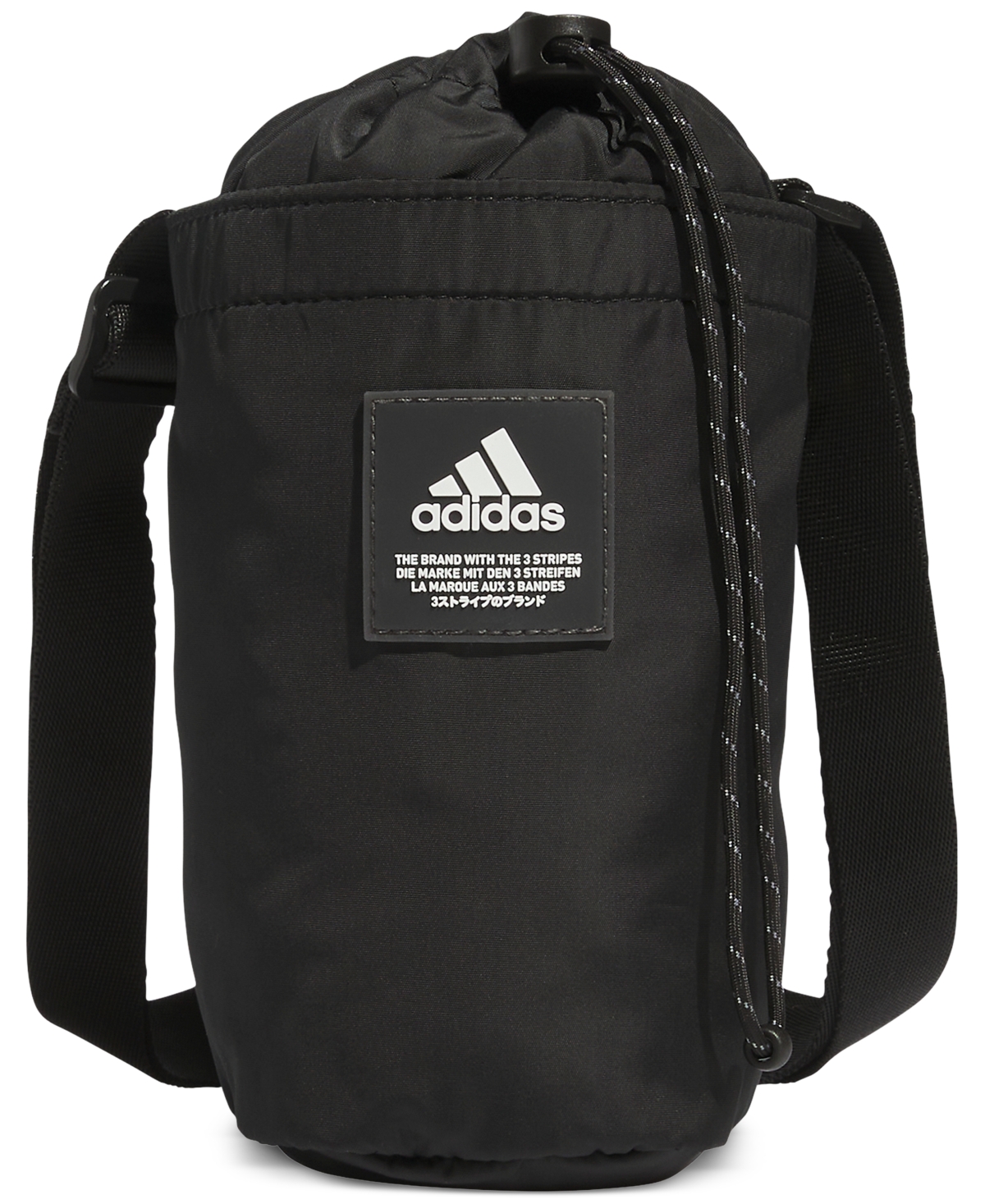 Adidas Originals Men's Hydration 2 Crossbody Bag In Black
