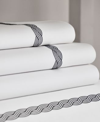 Lauren Ralph Lauren Spencer Cable Embroidery 4-Pc. Sheet Set, King