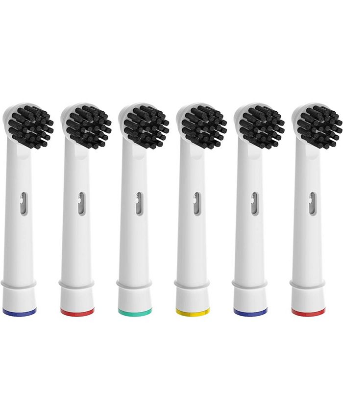 PURSONIC Replacement Toothbrush Heads Charcoal Infused Bristles