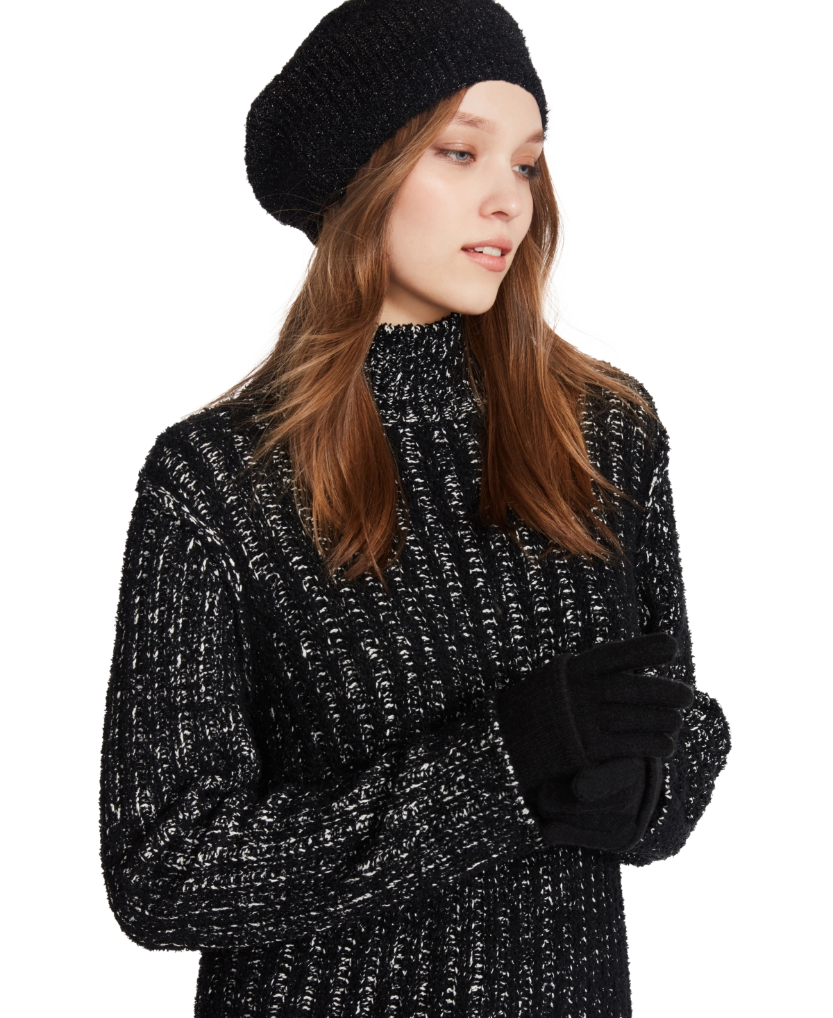 Steve Madden Women's Cozy Touchscreen Gloves, Created for Macy's