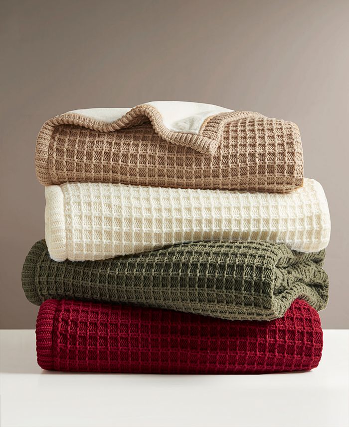 Macys faux store fur blanket
