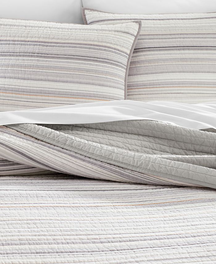 Charter Club Madison Yarn Dye Cotton Quilt, Twin, Created for Macy's