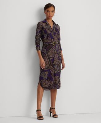 Lauren Ralph Lauren - Petite Paisley Shirtdress