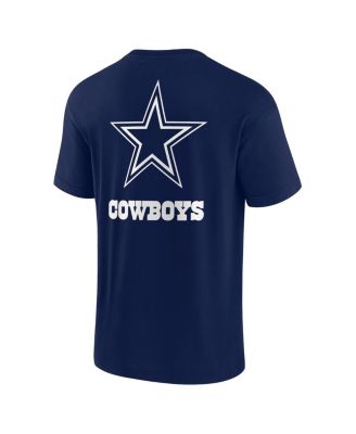Men's and Women's Navy Dallas Cowboys Super Soft Short Sleeve T-shirt