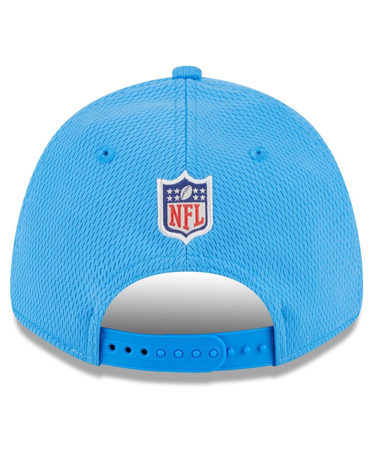 Shop New Era Men's  Powder Blue Los Angeles Chargers 2023 Nfl Training Camp 9forty Adjustable Hat