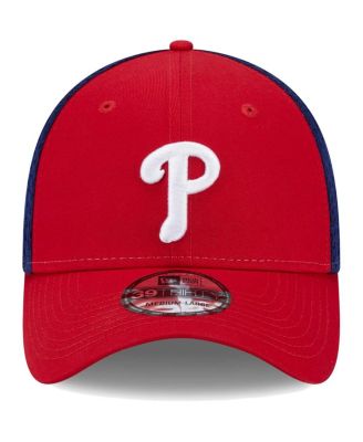 Men's Red Philadelphia Phillies Team Neo 39THIRTY Flex Hat