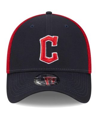 Men's Navy Cleveland Guardians Team Neo 39THIRTY Flex Hat