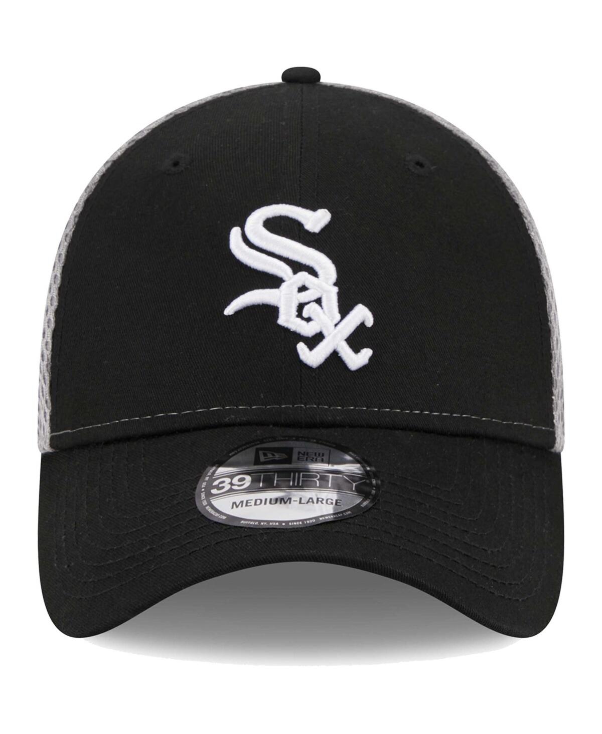 Men's New EraChicago White Sox Team Neo 39THIRTY Flex Hat - Black