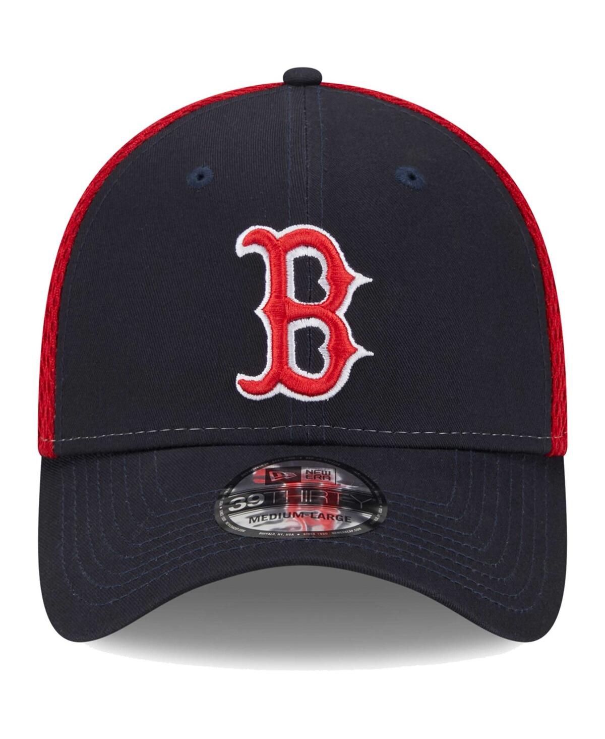 Men's New EraBoston Red Sox Team Neo 39THIRTY Flex Hat - Navy